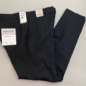33/30 black slacks